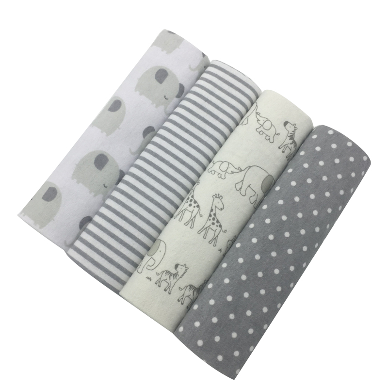 Baby Nursery Essentials - NEW color 4PCS/PACK 100% Cotton Supersoft