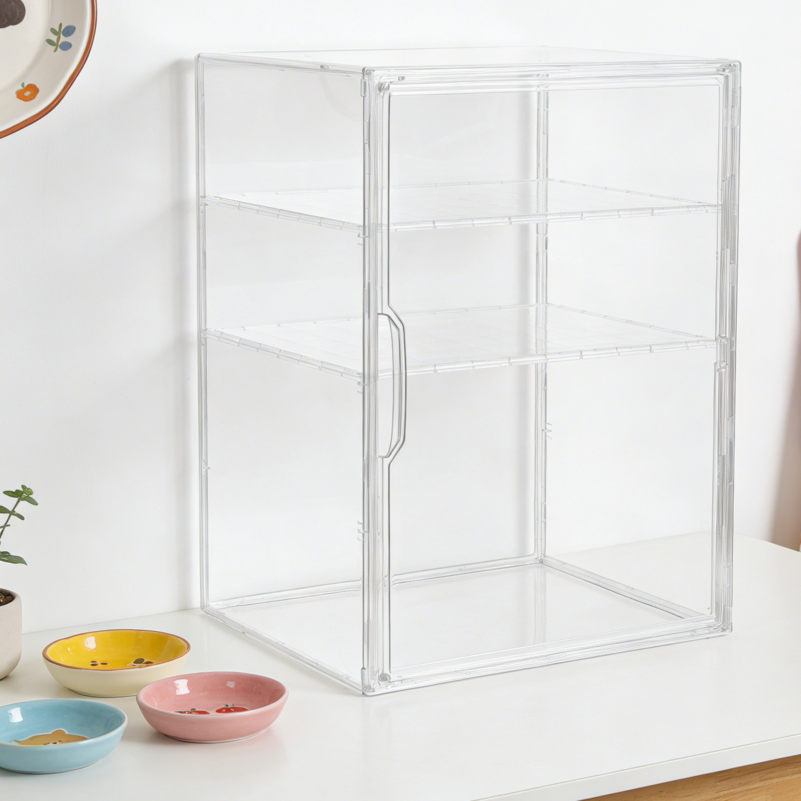 Baby Nursery Storage - 3-Tier Adjustable Baby Bottle Storage Organizer