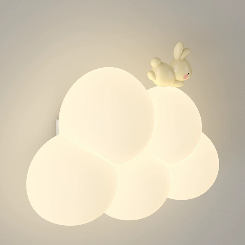 Baby Nursery Wall Lights - Cream Style Cartoon Creative Bedroom Bedside