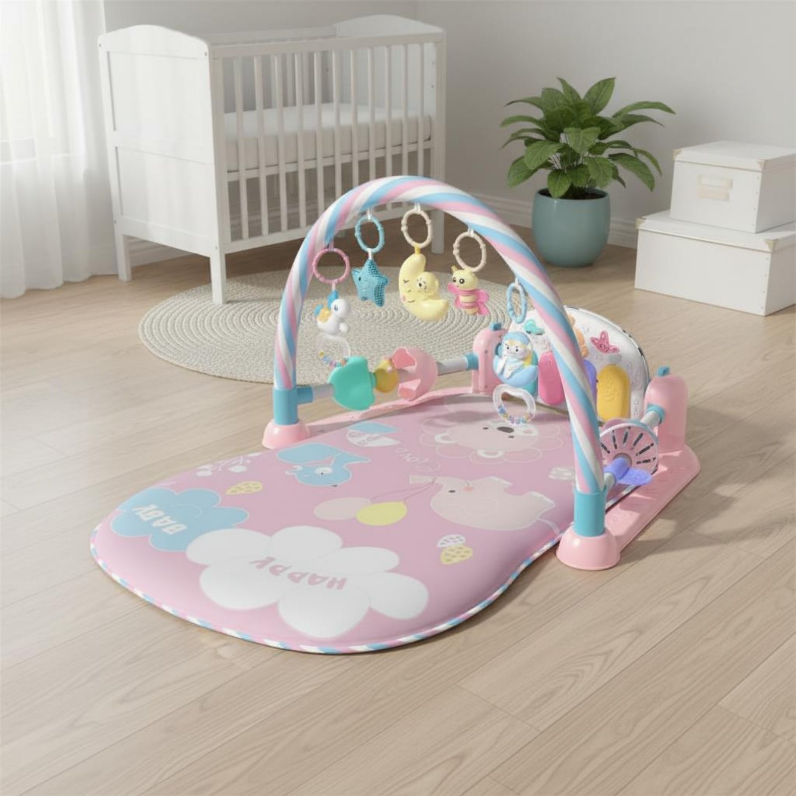 Baby Playpen with Piano Music  - Baby Nursery Music 评论和价格