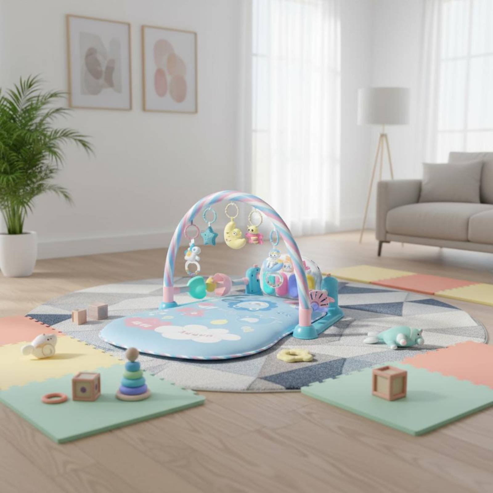 Baby Playpen with Piano Music  - Baby Nursery Music 评论和价格