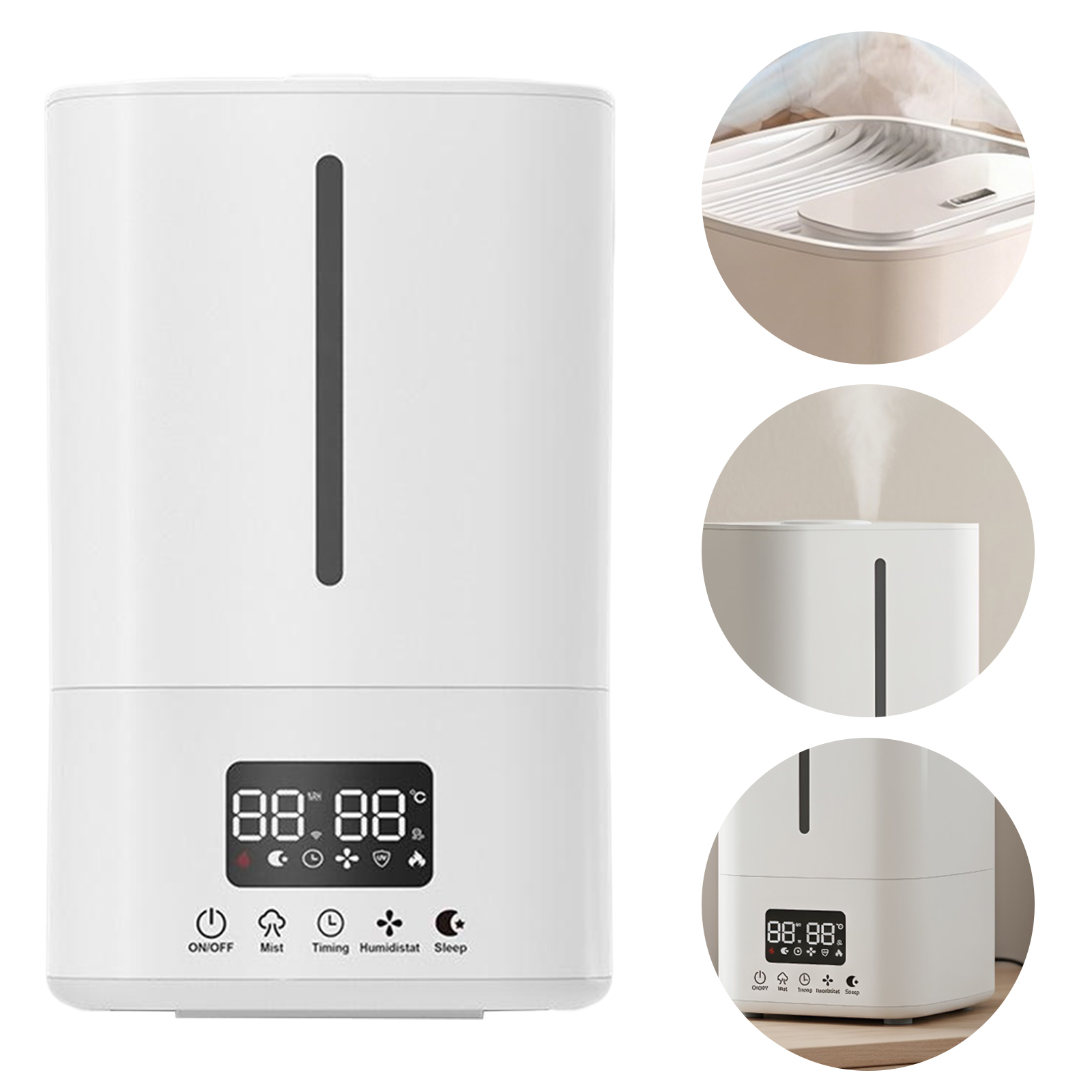 5L Smart Humidifier W/ Air Pur - Baby Nursery Air Purifier 评论和价格
