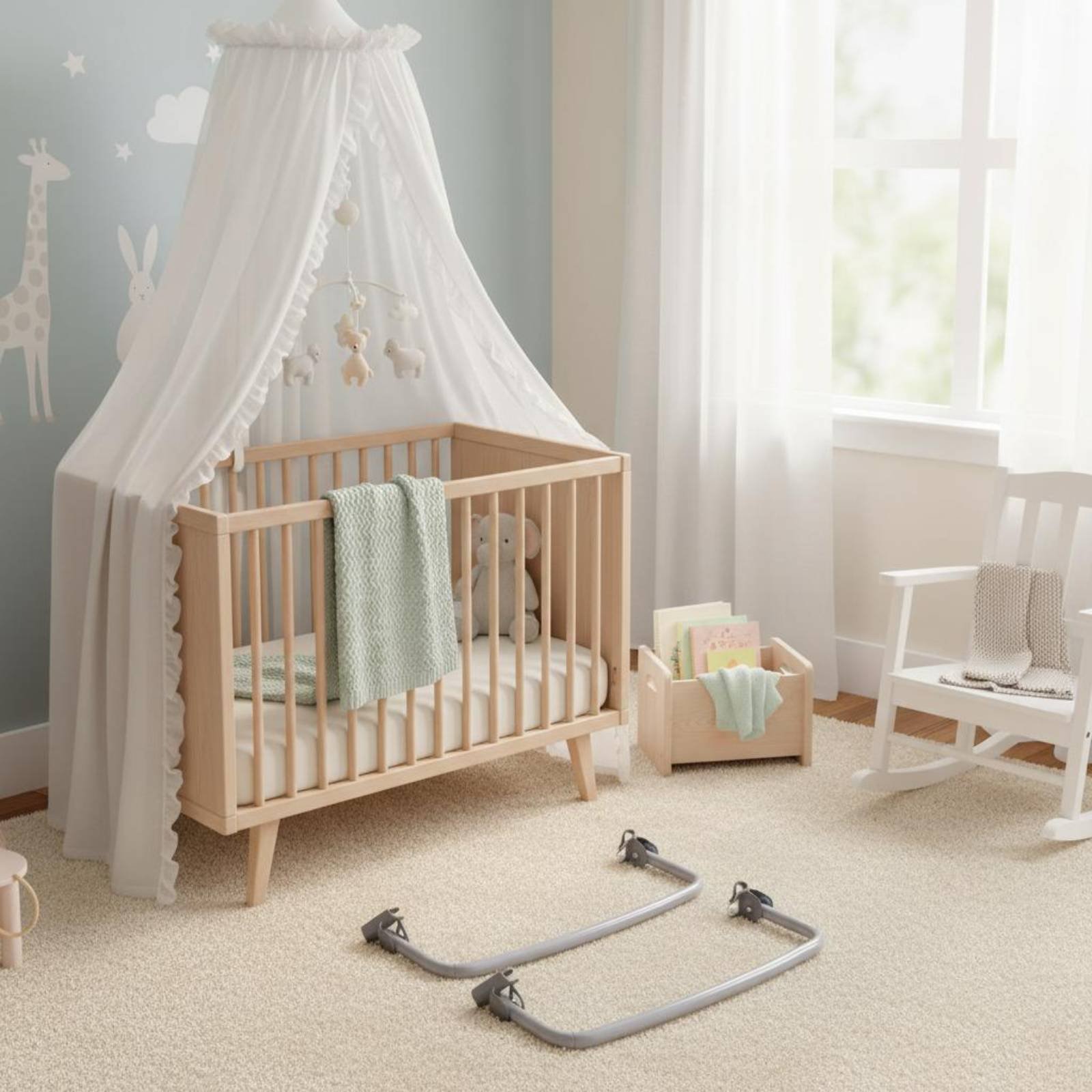 Music Mobile Multi-Use Crib Ca - Baby Nursery Music 评论和价格