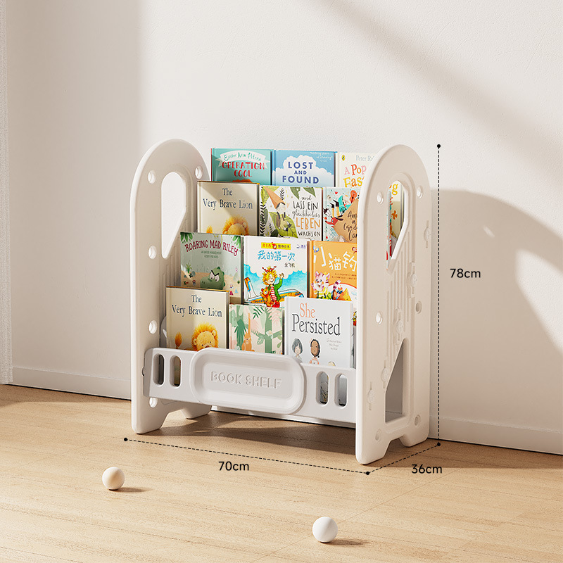 Kids Toy Storage Rack Organize - Baby Nursery Bookshelf 评论和价格