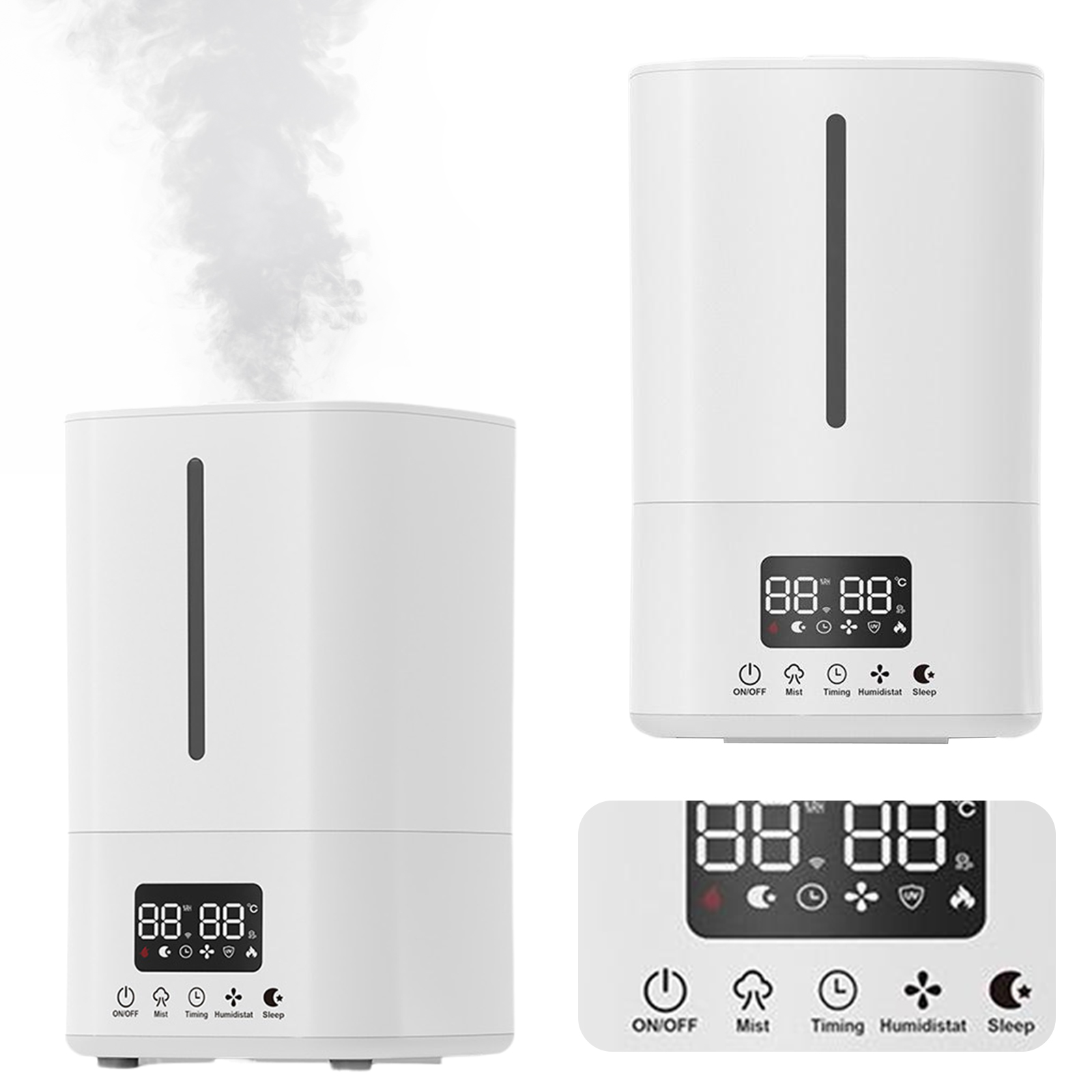 5L Air Humidifier with Air Pur - Baby Nursery Air Purifier 评论和价格