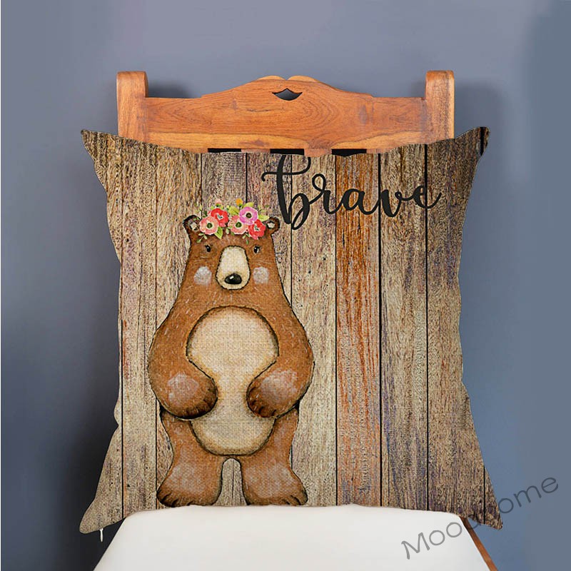 Cute Woodland Animals Wood Tex - Baby Nursery Chair 评论和价格
