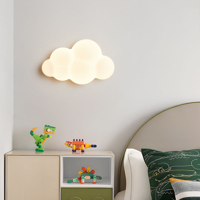 White Cloud Wall Lamps for Chi - Baby Nursery Wall Lights 评论和价格