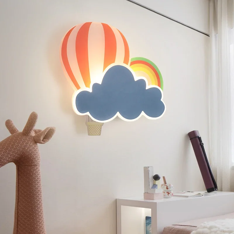 Modern Cloud Creative Wall Lam - Baby Nursery Wall Lights 评论和价格