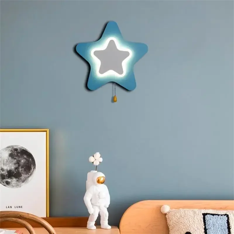 Modern Cloud Creative Wall Lam - Baby Nursery Wall Lights 评论和价格