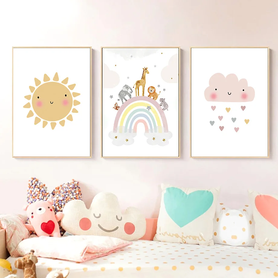 Giraffe Elephant Hot Balloon S - Baby Nursery Needs 评论和价格