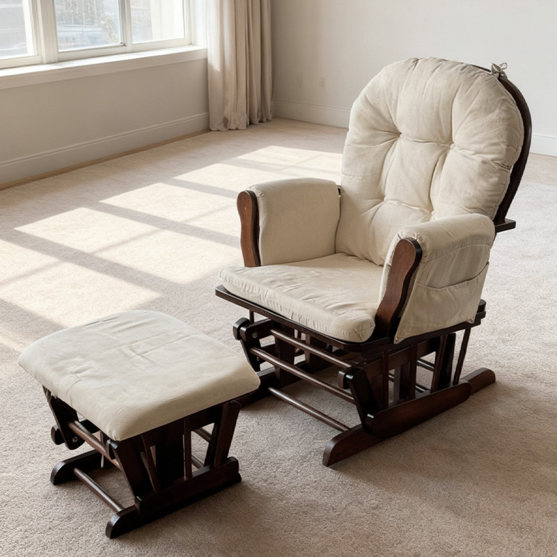 Modern Wood Maternity Mummy Nu - Baby Nursery Chair 评论和价格