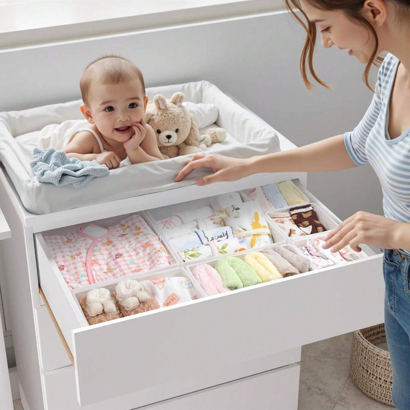 6/12pc Non-woven Baby Items St - Baby Nursery Storage 评论和价格