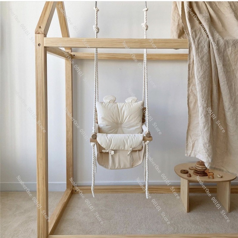 Korean Style Indoor Hanging Ch - Baby Nursery Chair 评论和价格