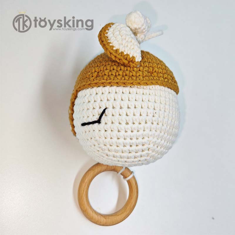 Handmade Crochet Deer Style Mu - Baby Nursery Music 评论和价格