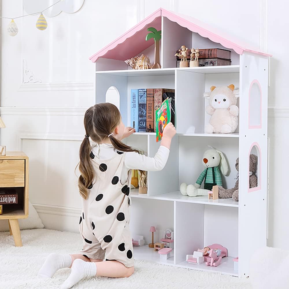 Kids Bookshelf and Toy Storage - Baby Nursery Bookshelf 评论和价格