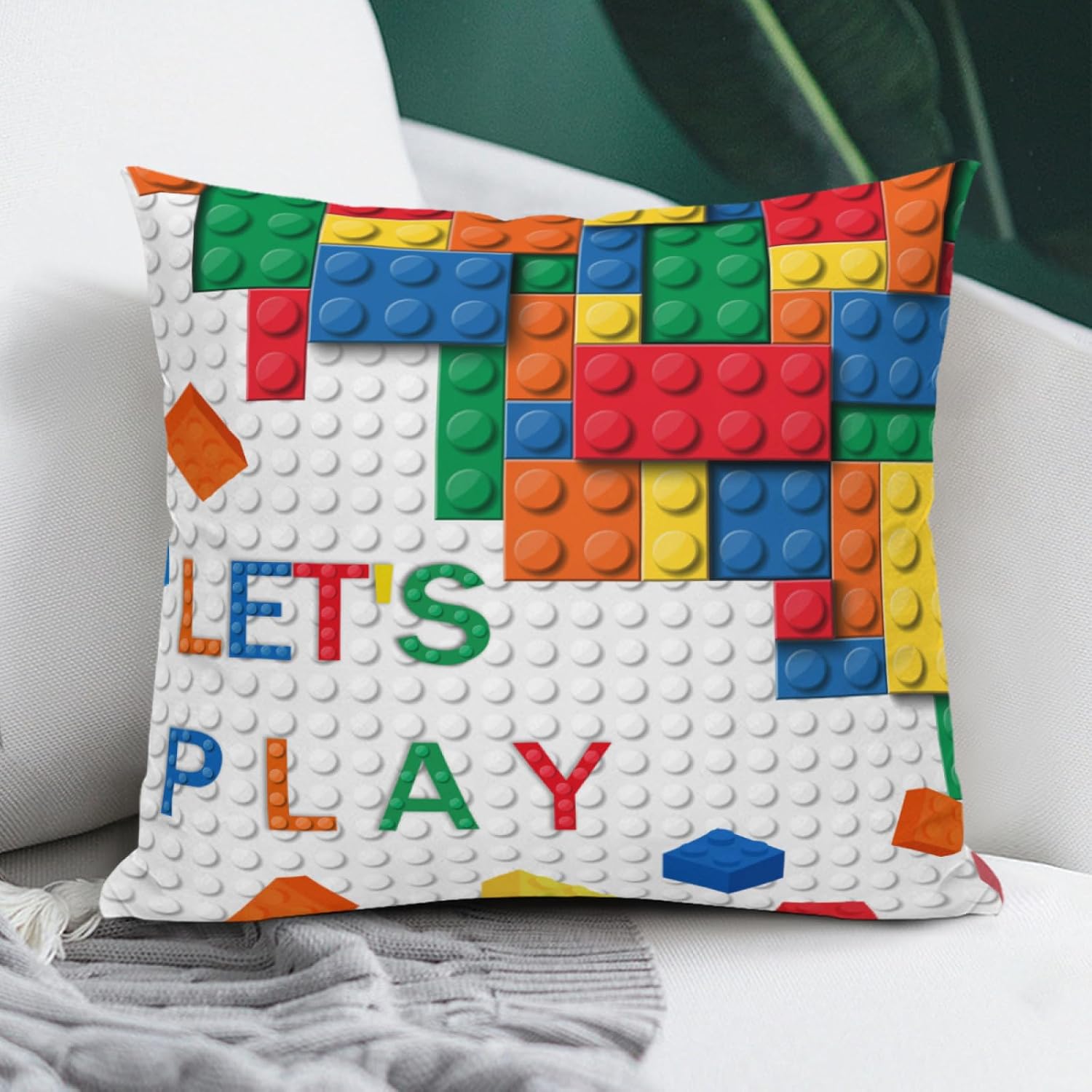 Colorful Building Blocks Theme - Baby Nursery Chair 评论和价格