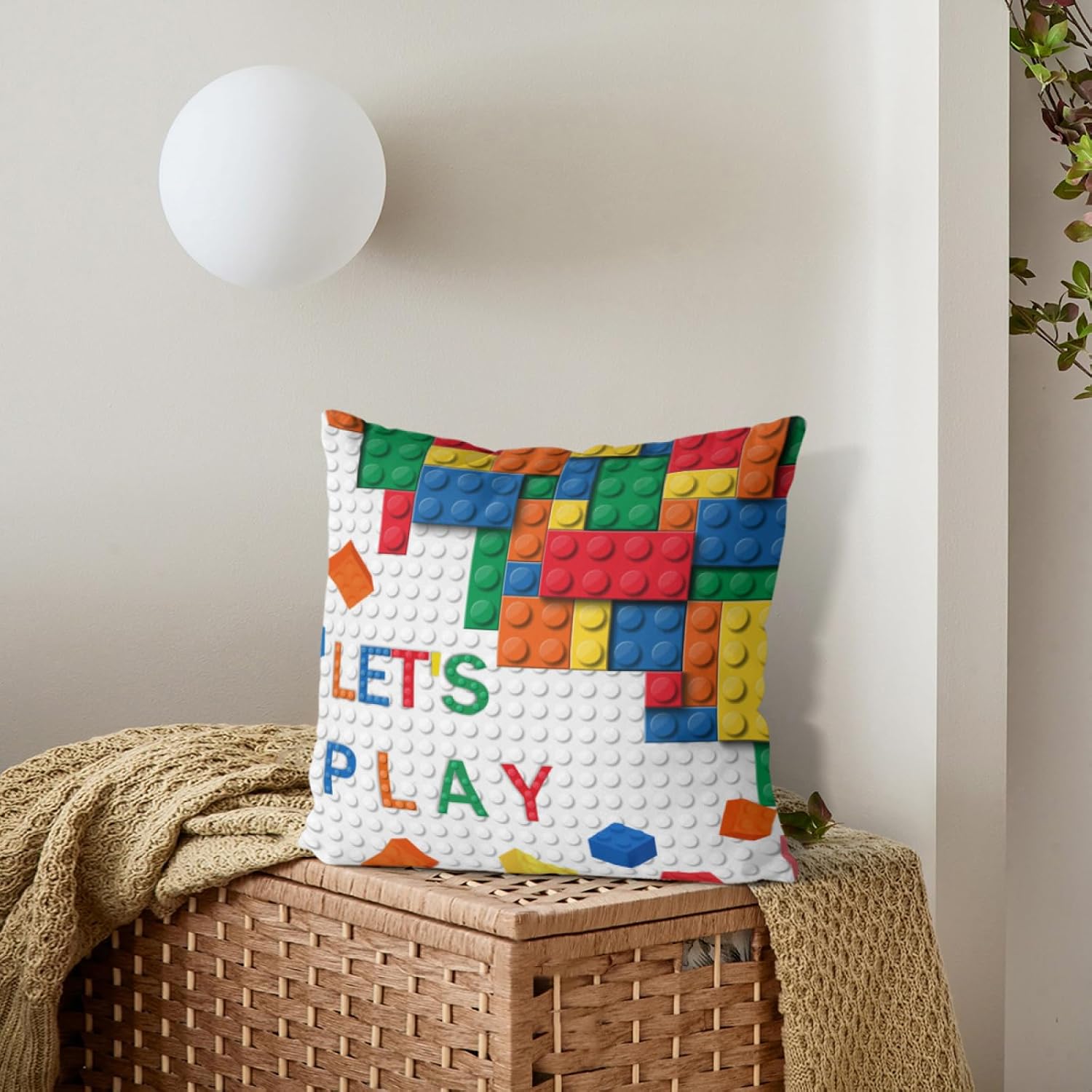 Colorful Building Blocks Theme - Baby Nursery Chair 评论和价格