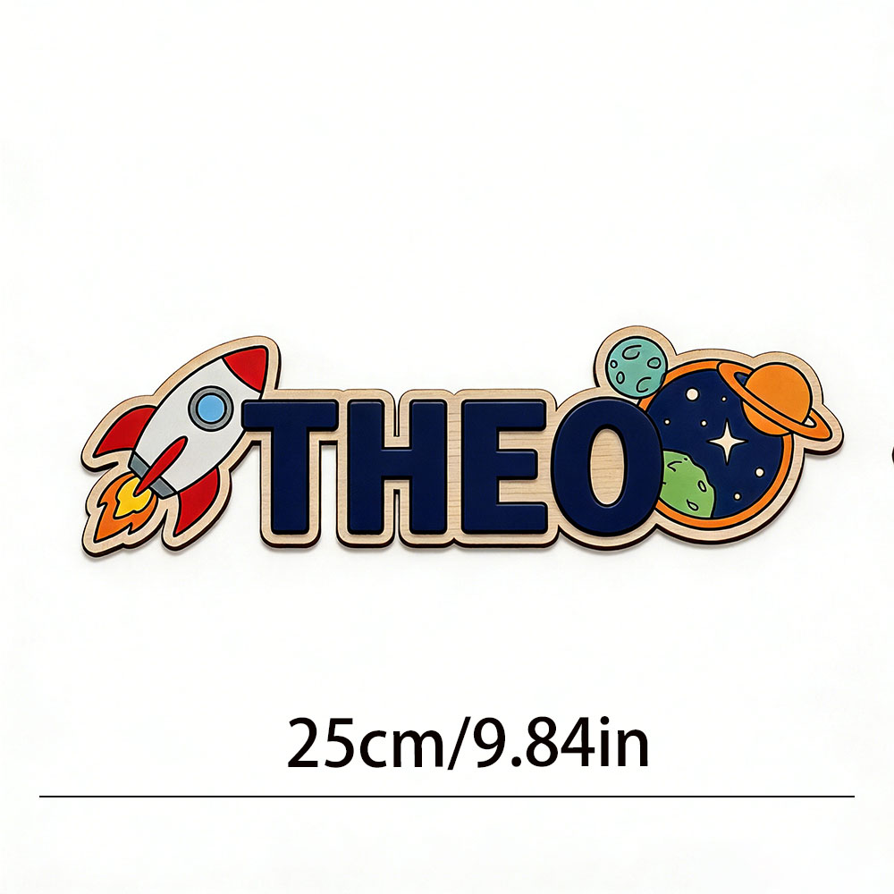 Personalized Space Rocket Name - Baby Nursery Needs 评论和价格