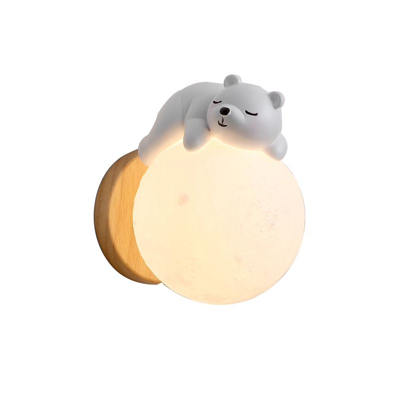 Creative Bedside Wall Lamp Sle - Baby Nursery Wall Lights 评论和价格