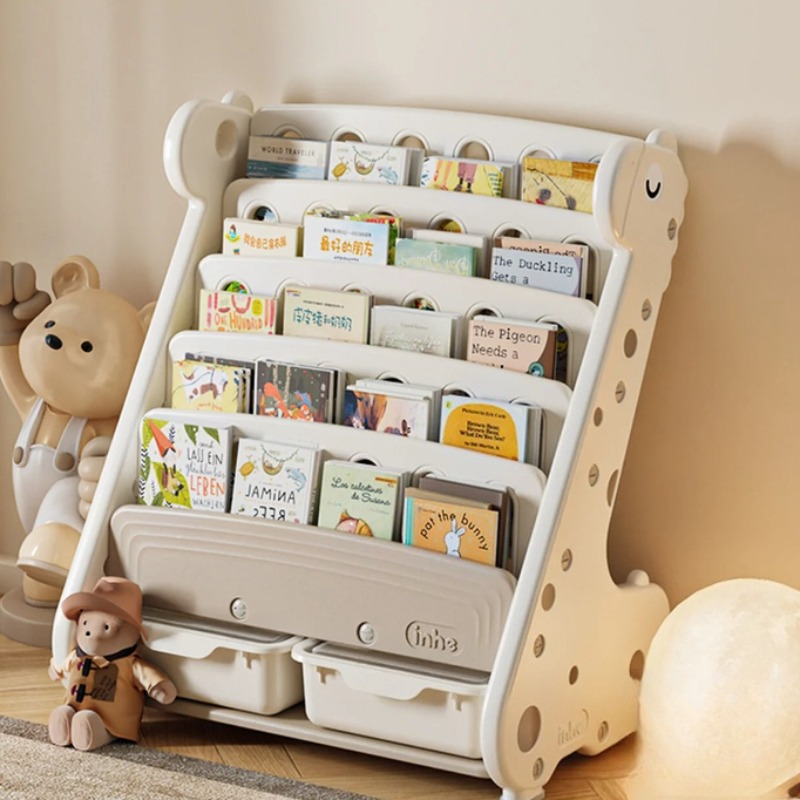 Kids Plastic Bookshelf with To - Baby Nursery Bookshelf 评论和价格