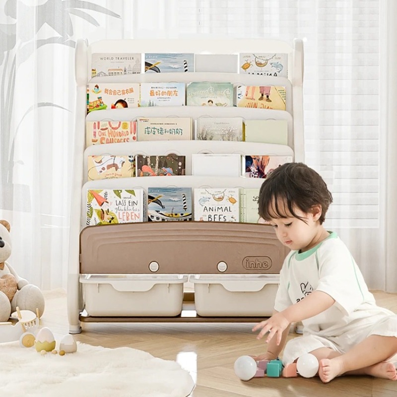 Kids Plastic Bookshelf with To - Baby Nursery Bookshelf 评论和价格