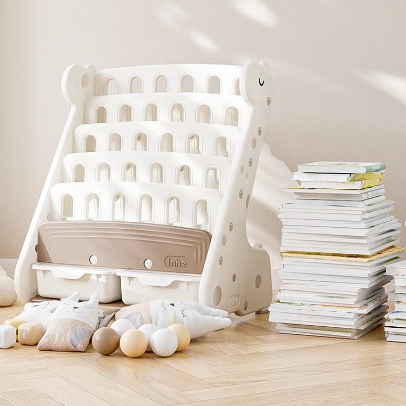 Kids Plastic Bookshelf with To - Baby Nursery Bookshelf 评论和价格