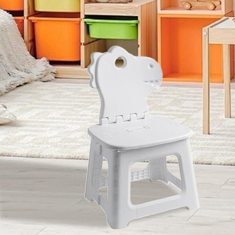 Folding Step Stool Cute Animal - Baby Nursery Chair 评论和价格