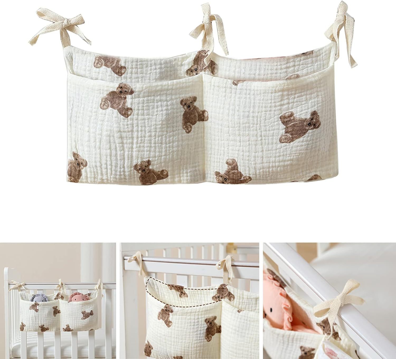 Baby Crib Organizer Cot Caddy  - Baby Nursery Products 评论和价格