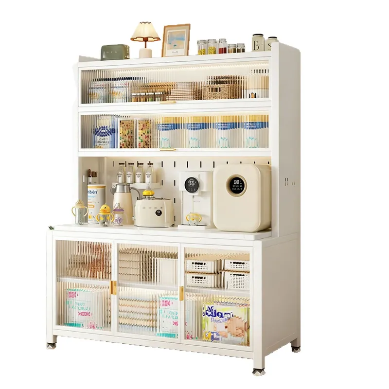 Steel Baby Feeding Table with  - Baby Nursery Shelf 评论和价格