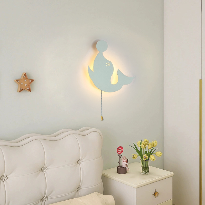 USB Port Charge AA Battery Ope - Baby Nursery Wall Lights 评论和价格
