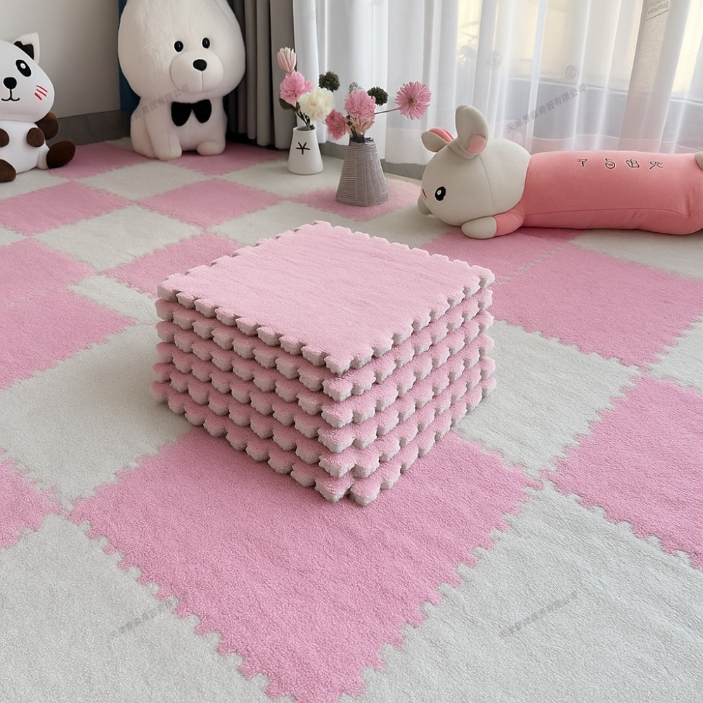 20Pcs Soft Plush Puzzle Floor  - Baby Nursery Music 评论和价格