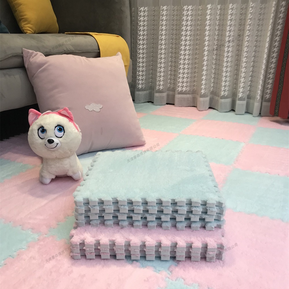 20Pcs Soft Plush Puzzle Floor  - Baby Nursery Music 评论和价格