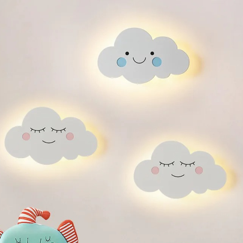 Nordic Instagram  Cloud Stars  - Baby Nursery Wall Lights 评论和价格