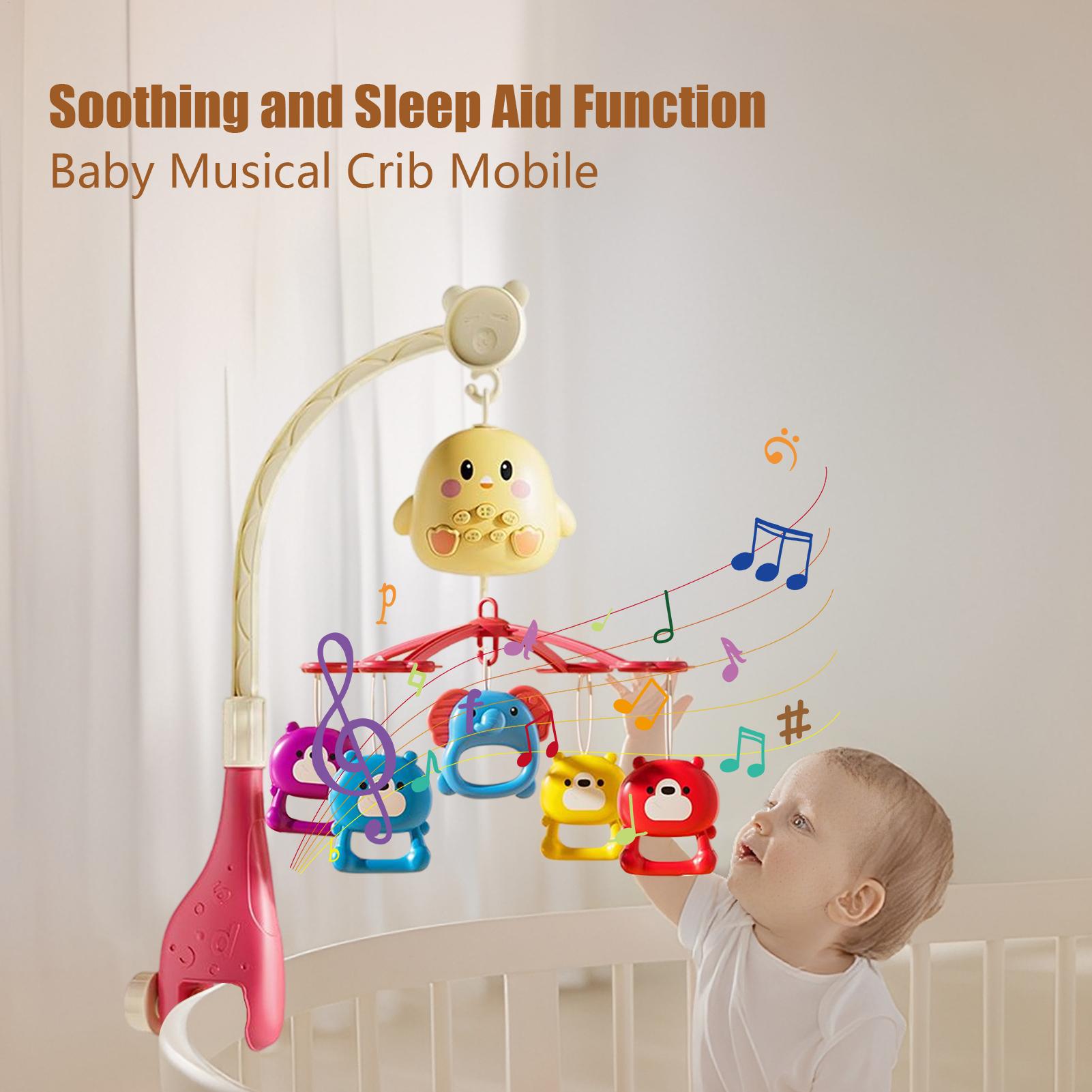 Musical Crib Mobile Nursery Mo - Baby Nursery Music 评论和价格
