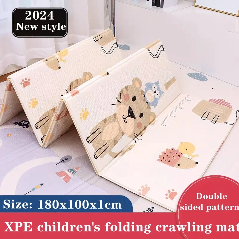 Baby Play Mats Foldable Xpe Pu - Baby Nursery Music 评论和价格