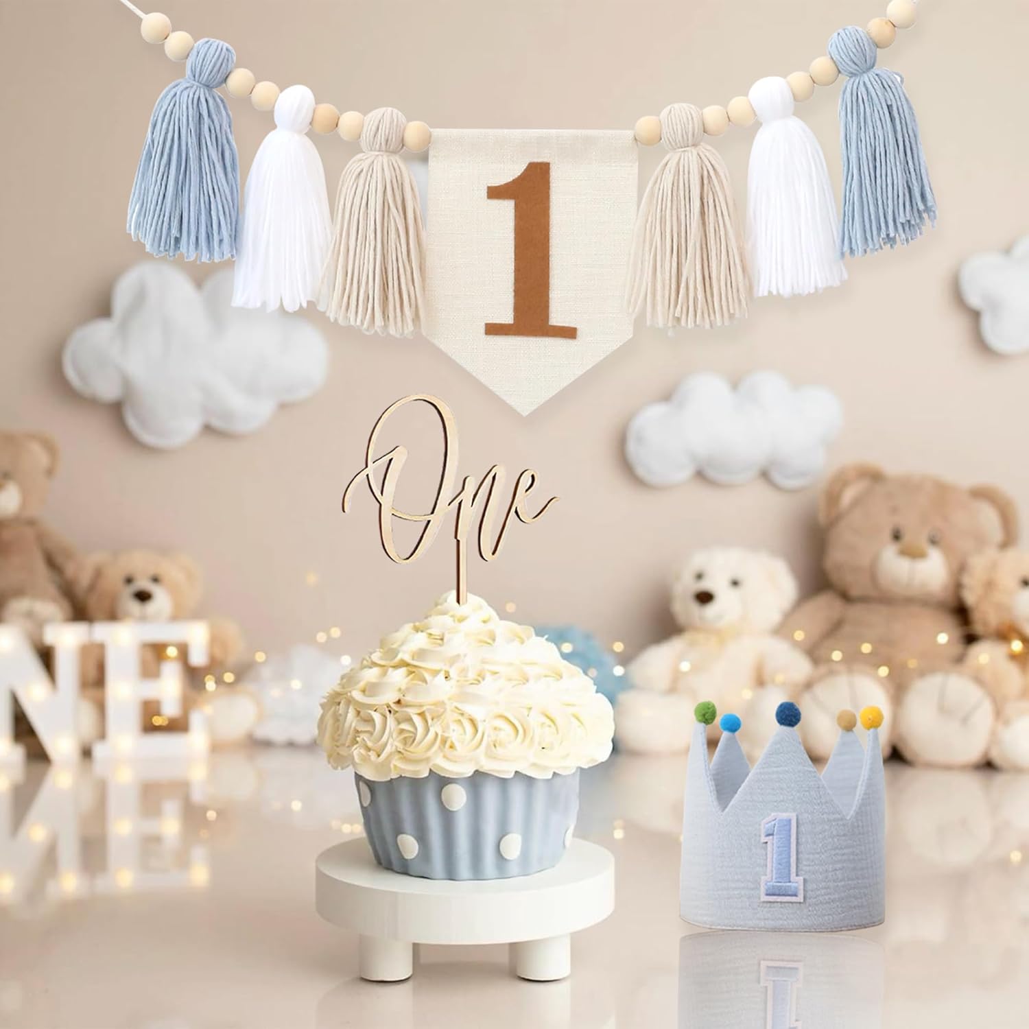 Baby First Birthday Party Deco - Baby Nursery Chair 评论和价格