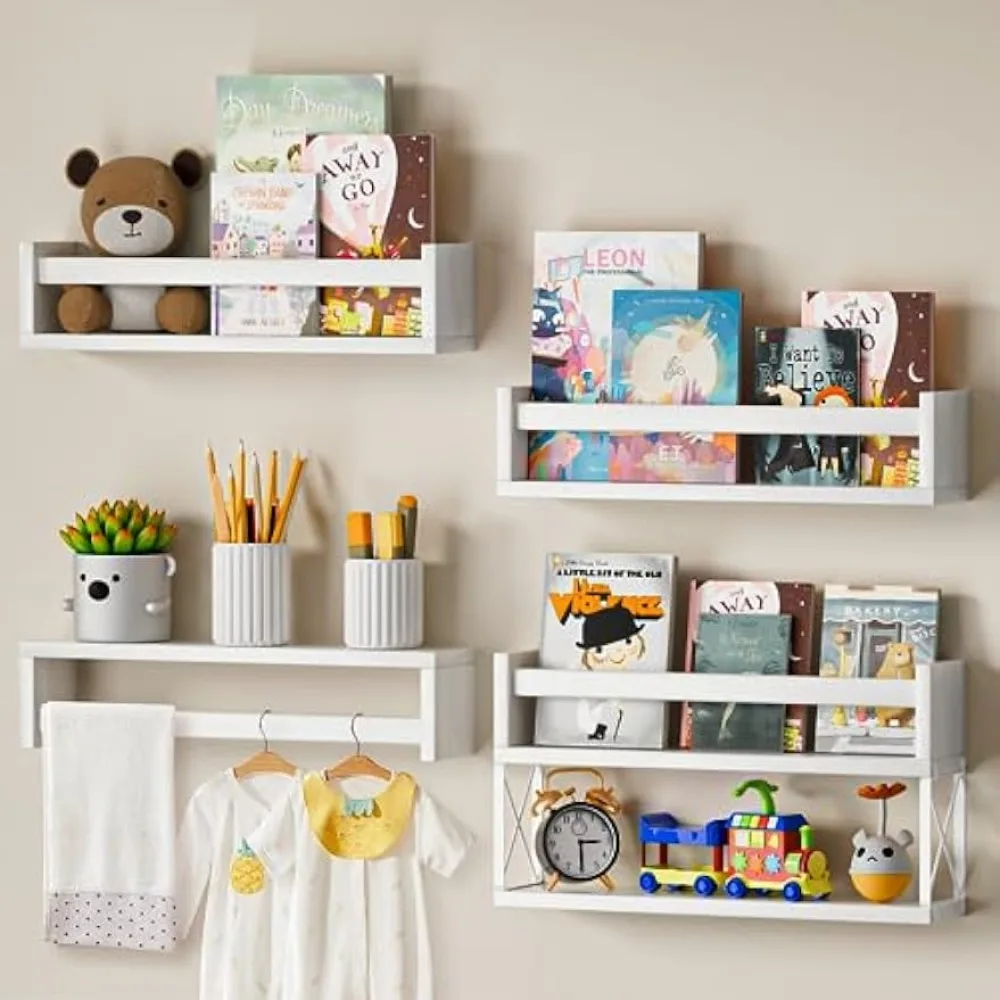 QimCoor Nursery Book Shelves S - Baby Nursery Bookshelf 评论和价格