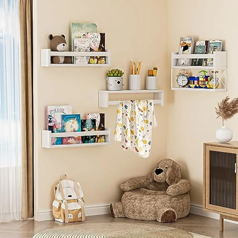 QimCoor Nursery Book Shelves S - Baby Nursery Bookshelf 评论和价格