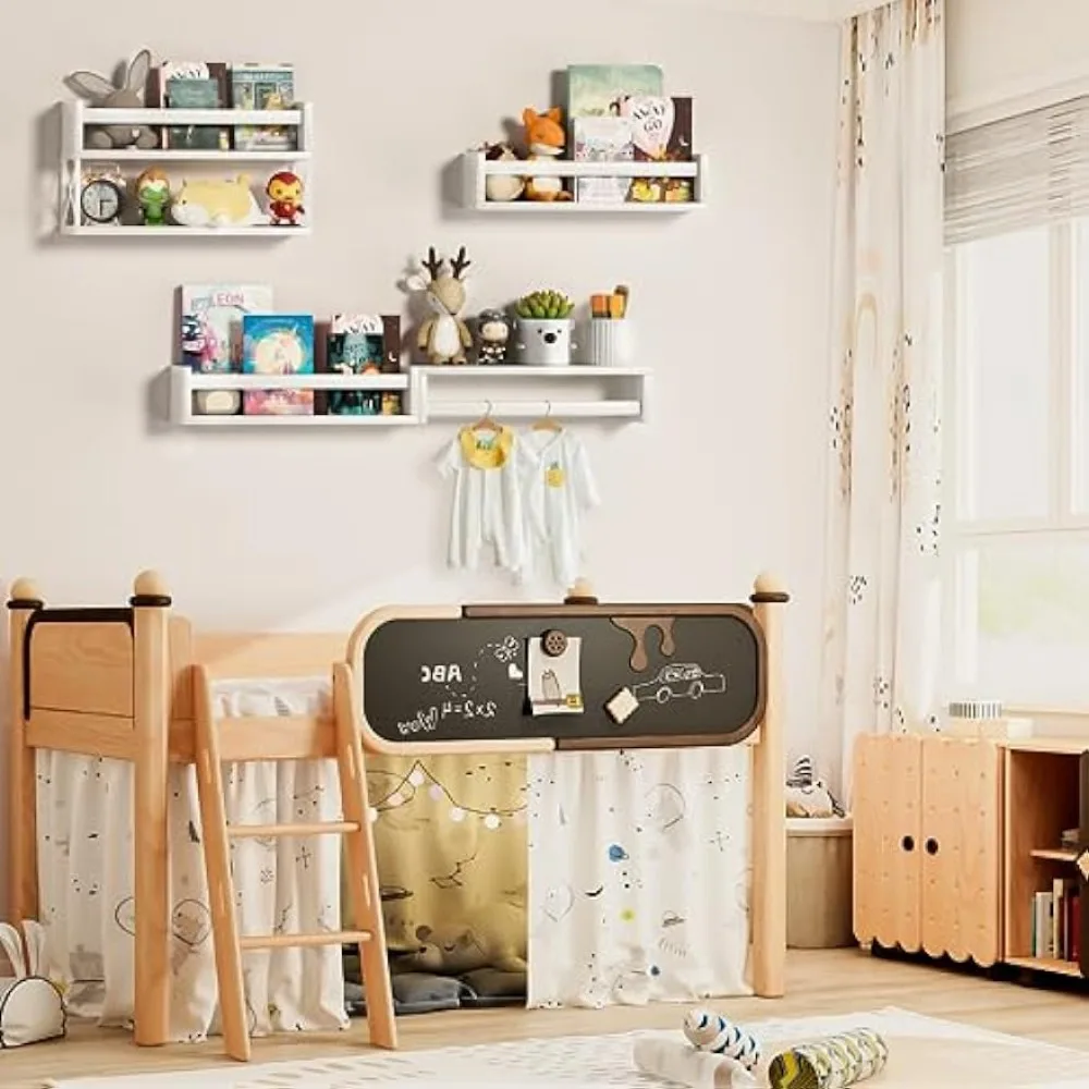 QimCoor Nursery Book Shelves S - Baby Nursery Bookshelf 评论和价格