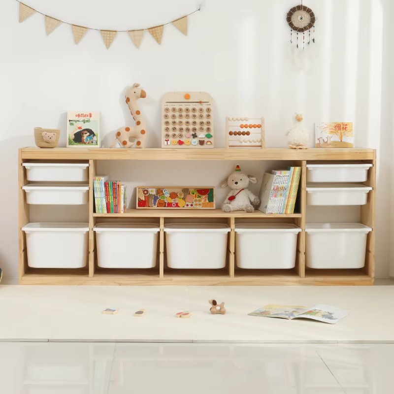 Children's toy locker living r - Baby Nursery Bookshelf 评论和价格
