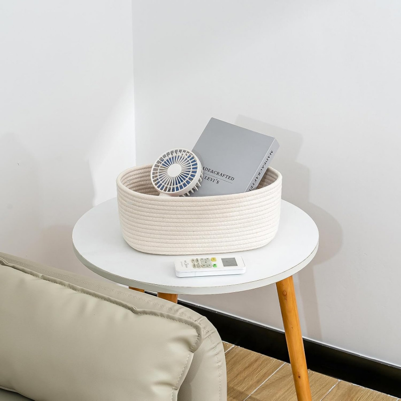Small Woven Storage Baskets –  - Baby Nursery Closet Organization 评论和价格