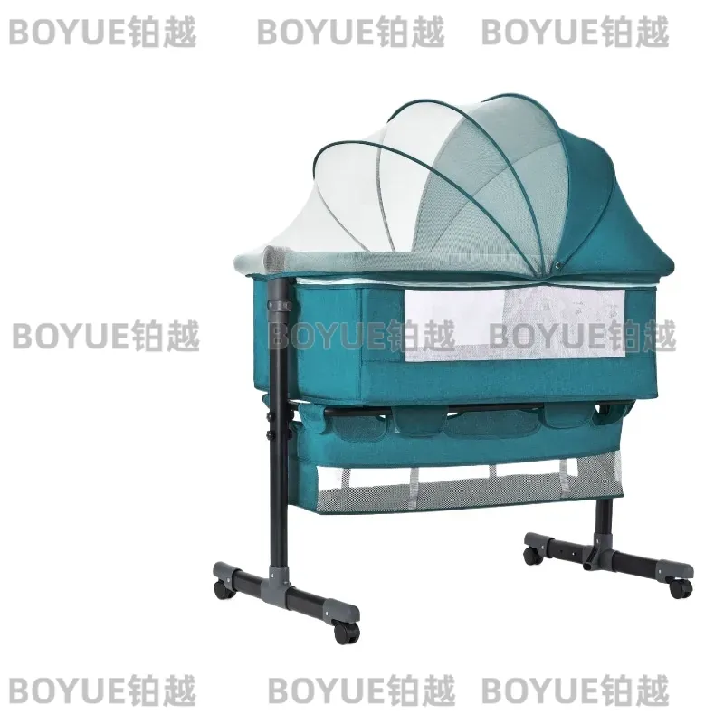 Aluminum Folding Bedside Crib  - Bassinet Bedside Sleeper 评论和价格