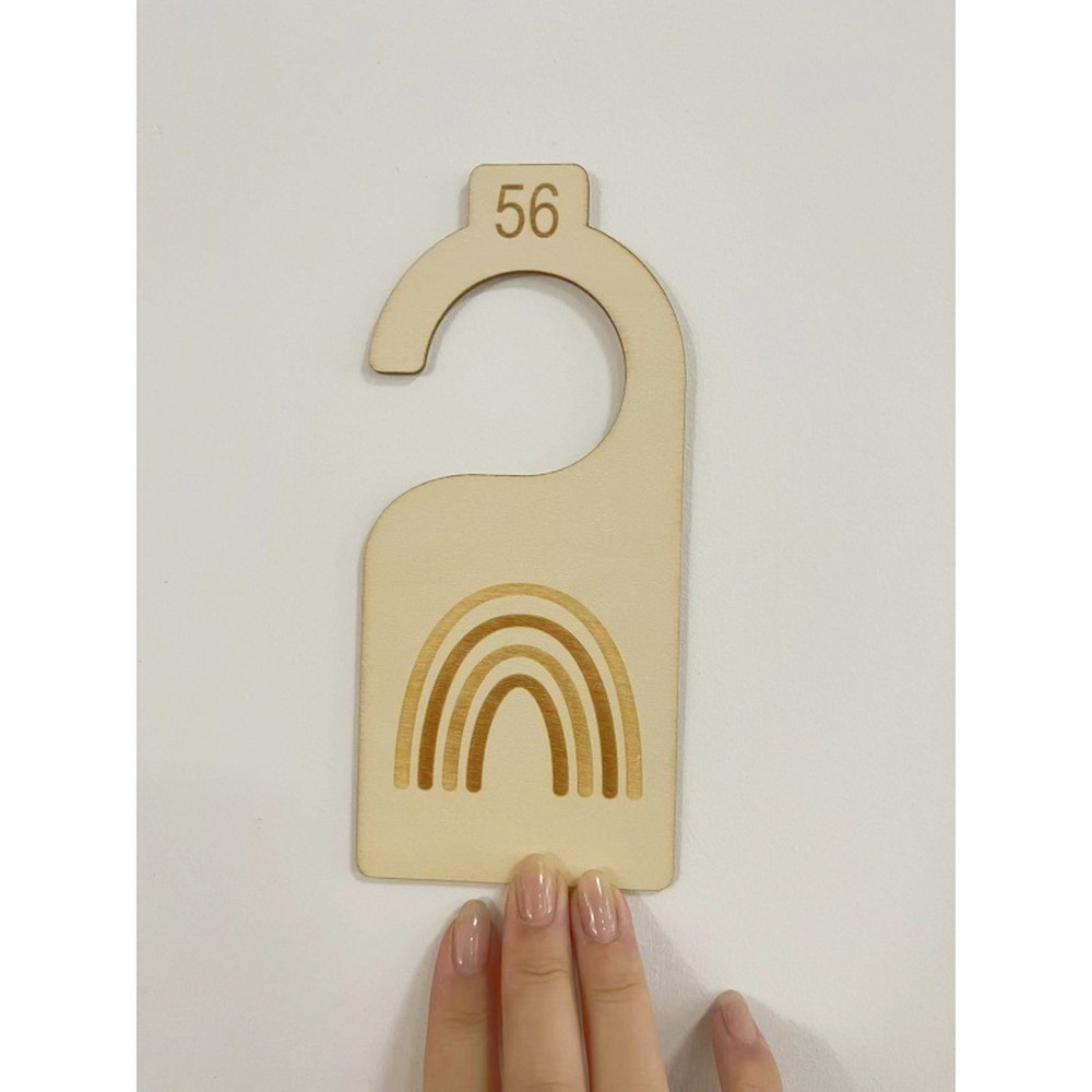 Baby Rainbow Closet Dividers,  - Baby Nursery Closet Organization 评论和价格