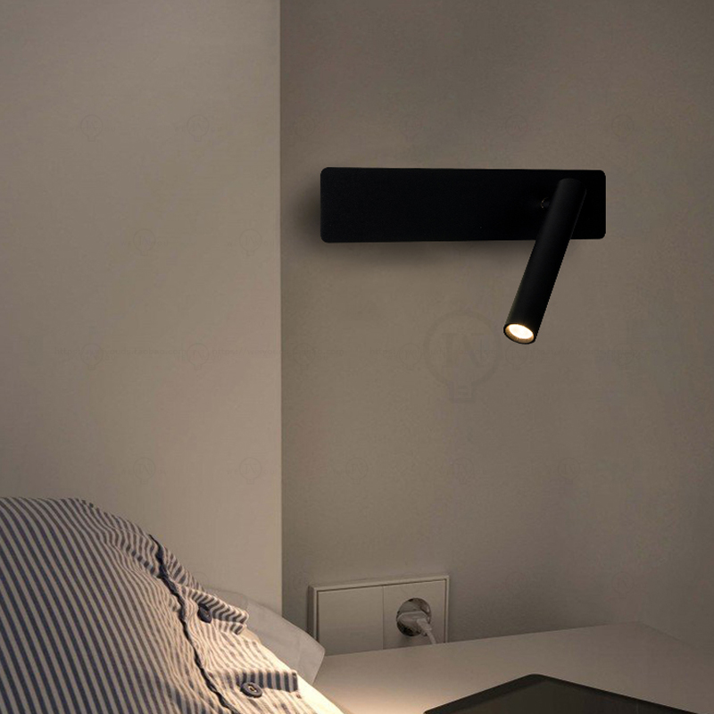 White Nordic LED Bedside Readi - Baby Nursery Wall Lights 评论和价格