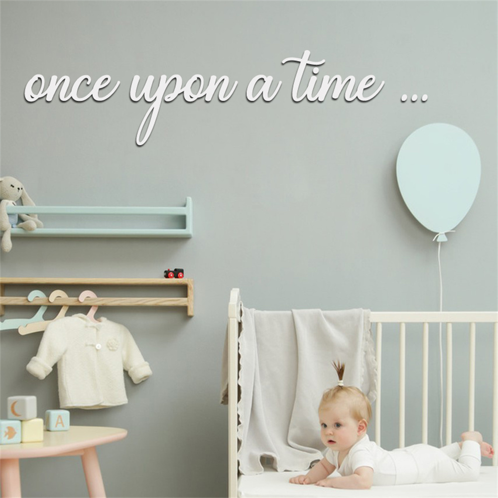 Once Upon a Time Nursery Wall  - Baby Nursery Bookshelf 评论和价格