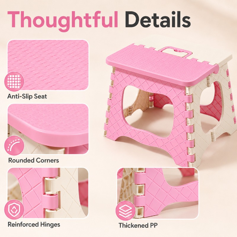 Portable Folding Stool Thicken - Baby Nursery Chair 评论和价格