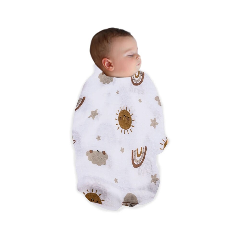 120x110cm Bamboo Cotton Baby M - Baby Nursery Essentials 评论和价格