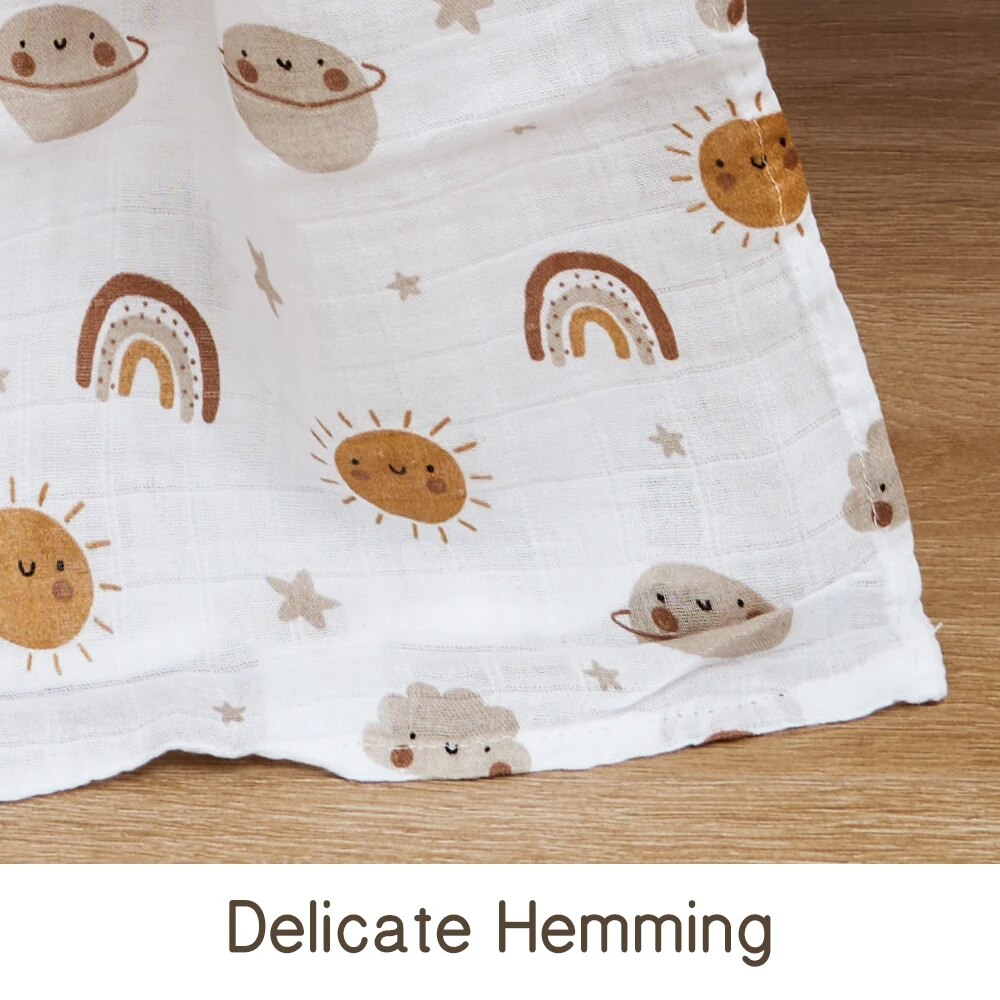 120x110cm Bamboo Cotton Baby M - Baby Nursery Essentials 评论和价格